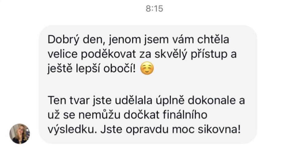 Recenze klientky 4